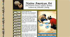 Desktop Screenshot of nativeamerican-art.com